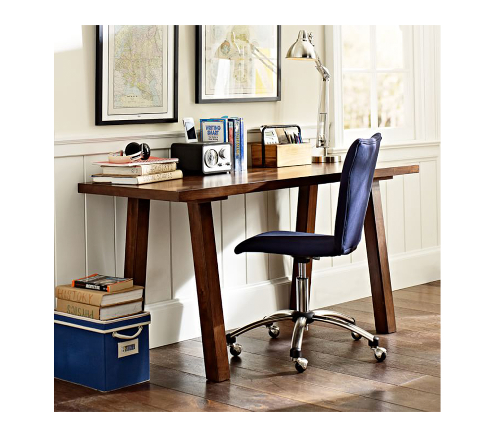 Pottery barn shop wood desk chair