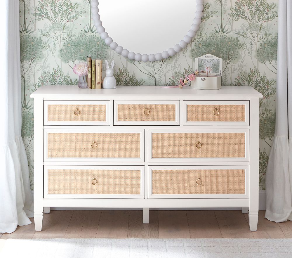 Ava Regency Caned Extra Wide Dresser
