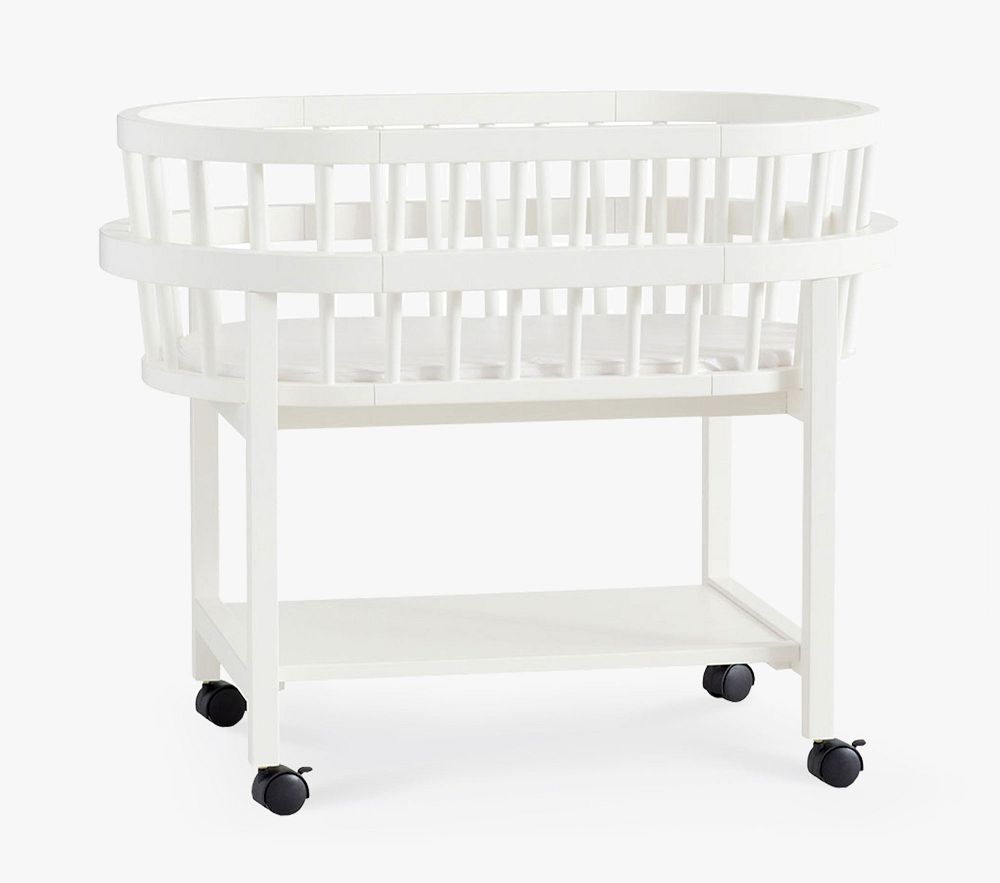 Shop Bristol Bassinet and Mattress Pad Set online Pottery Barn
