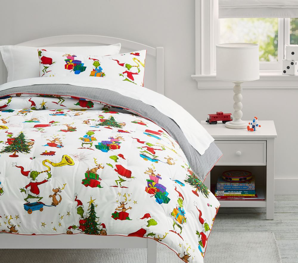 Shop Dr. Seuss s The Grinch Max Comforter Shams online