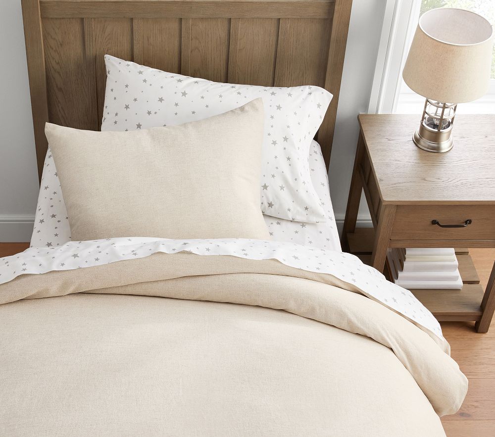 Shop Linen Cotton Duvet Cover Shams online Pottery Barn Kids UAE