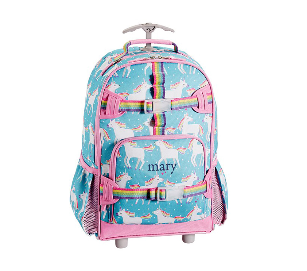 Rolling deals unicorn backpack
