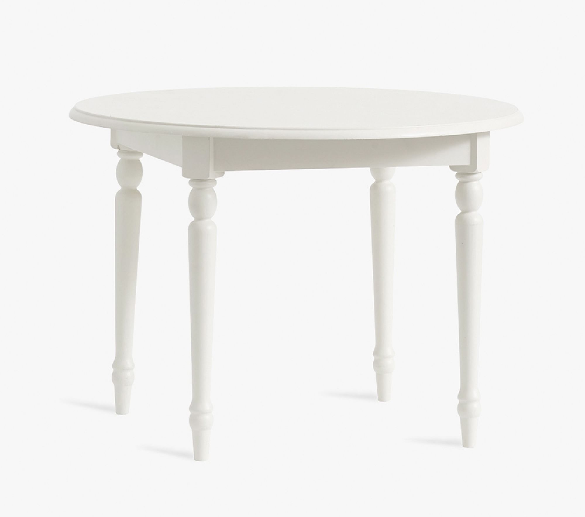 Kids white sales play table