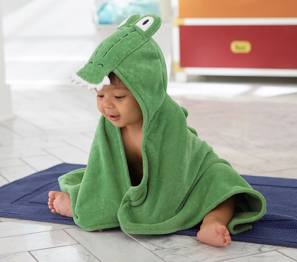 Pottery barn shop hooded towel