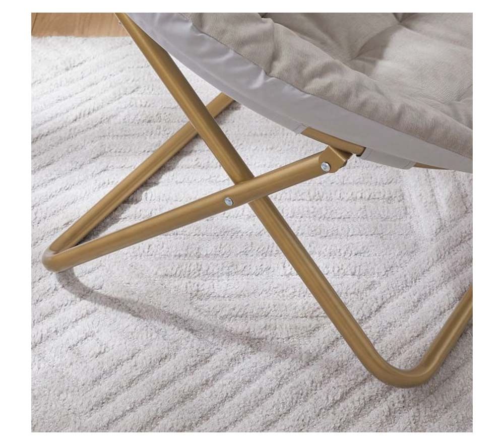 Foldable circle shop chair