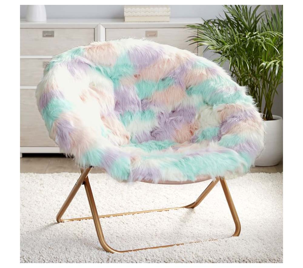 Faux fur on chair deals