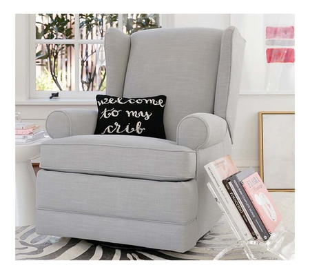 Gliding on sale recliner nursery