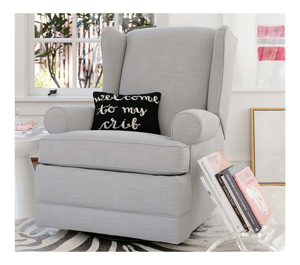 Pottery barn online baby recliner