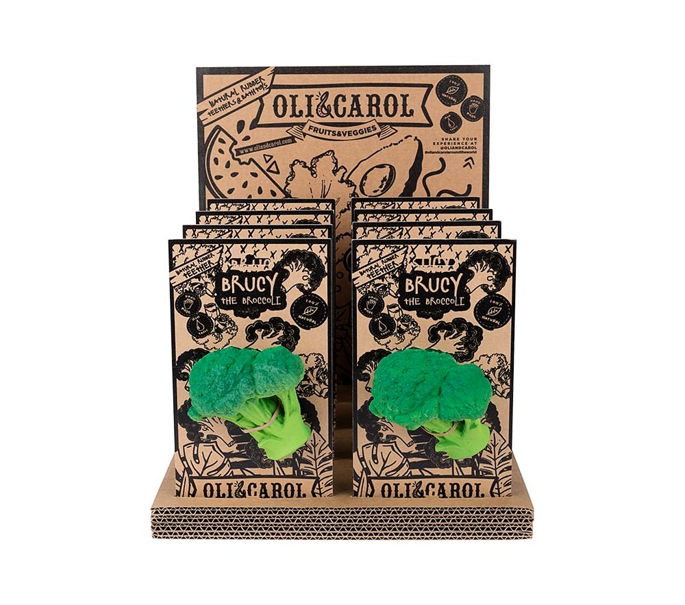 Brucy sales the broccoli