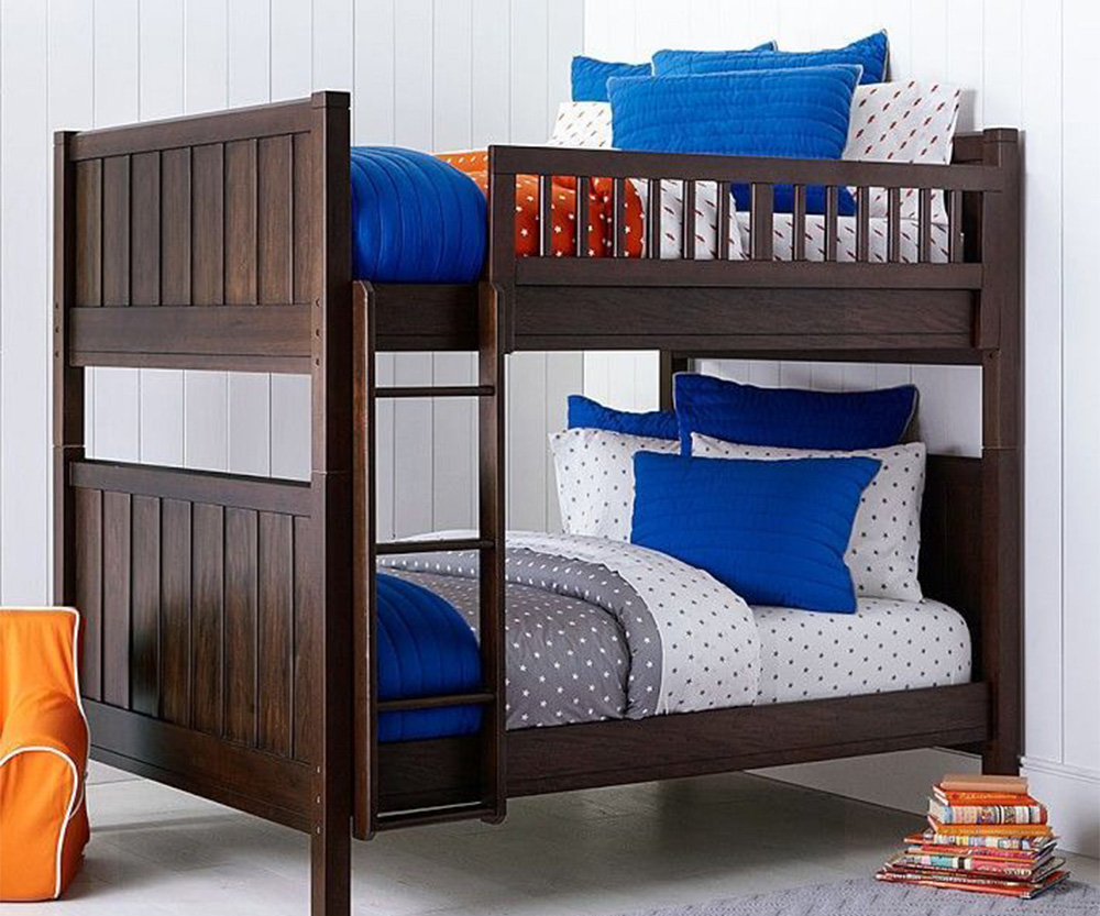 Full mattress bunk clearance bed