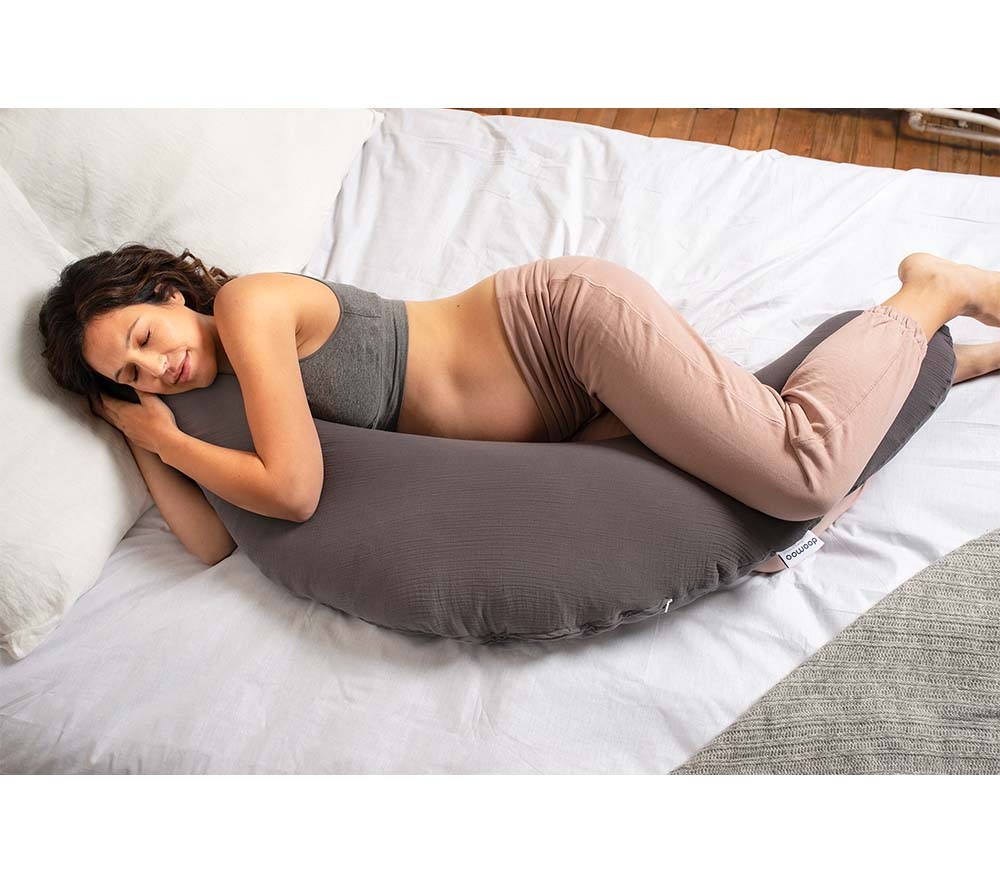 DOOMOO BASICS COMFY MULTI FUCTIONAL PILLOW BIG TETRA GREY