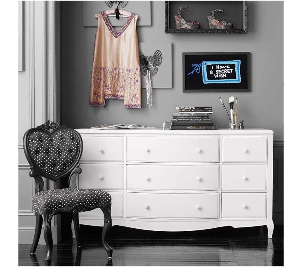 Pottery barn chest on sale of drawers