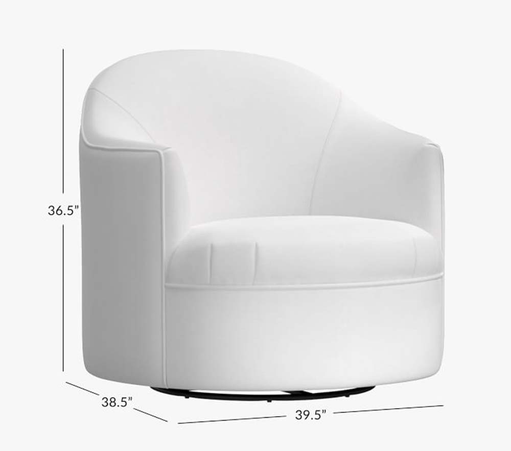 Swivel and deals glider chairs