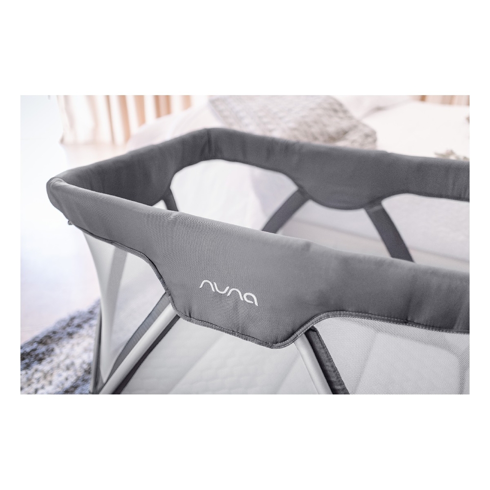 Shop Nuna Sena Travel Cot Graphite online Pottery Barn Kids UAE
