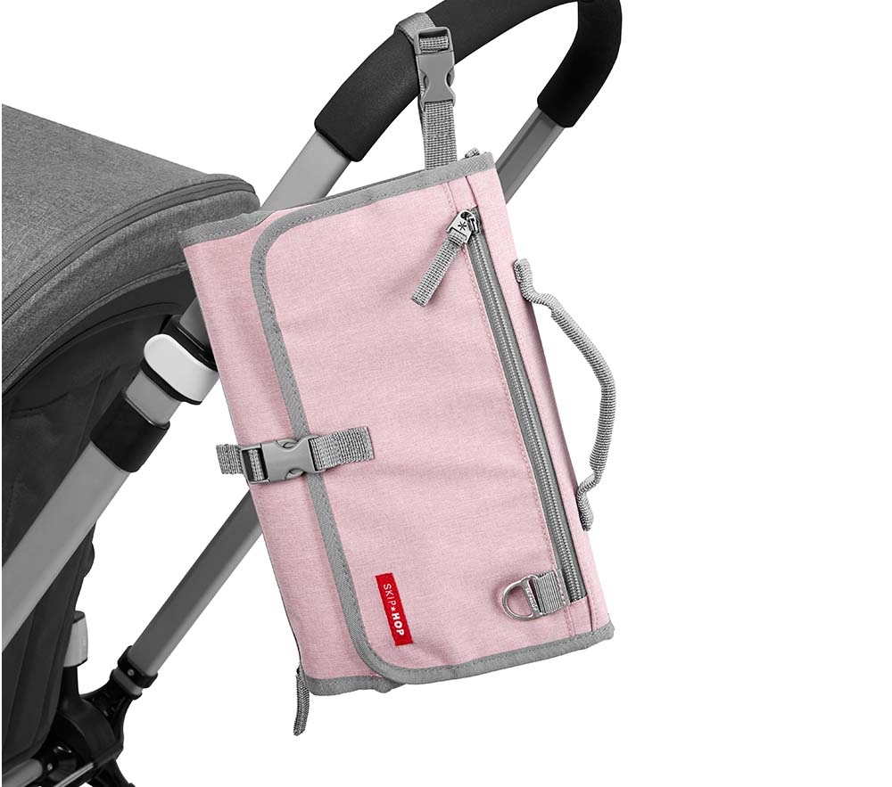 Skip hop deals pink changing bag