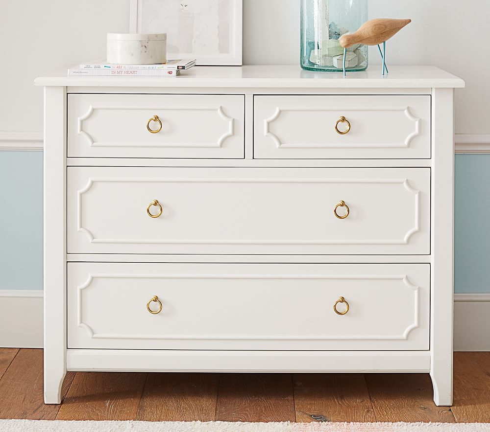 Pottery barn white clearance dresser