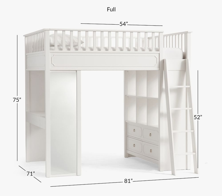 Ava regency clearance loft bed