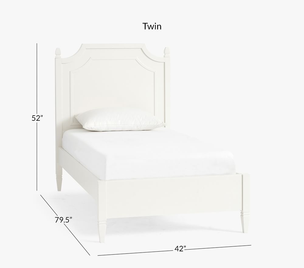 Footboard bed store