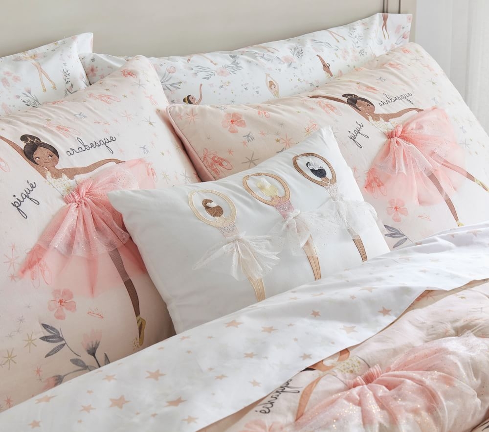 Girls top ballerina bedding