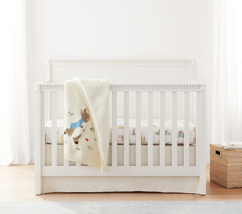 Peter rabbit on sale fitted cot sheet