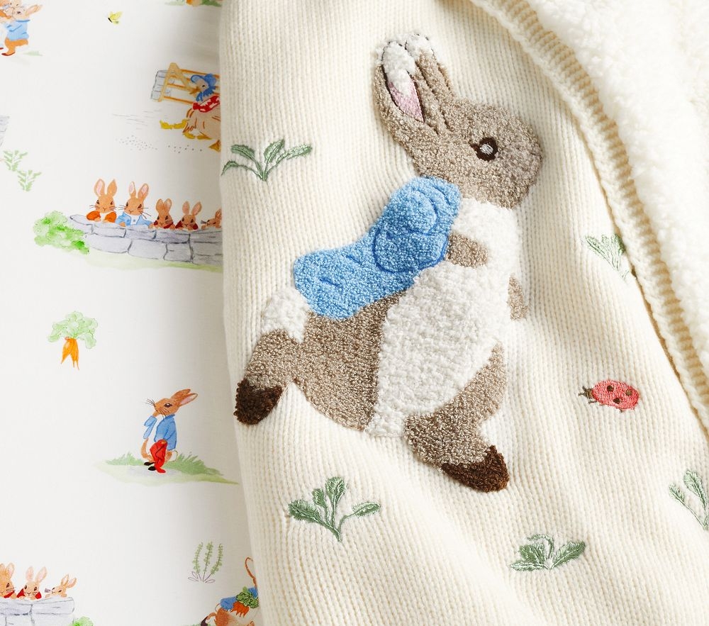 Peter rabbit hotsell fitted cot sheet