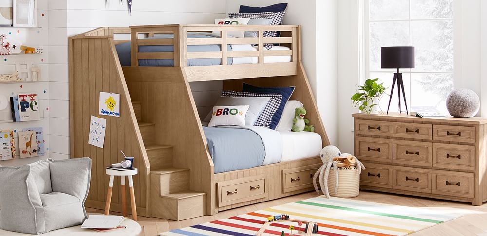 Twin over twin with sale storage