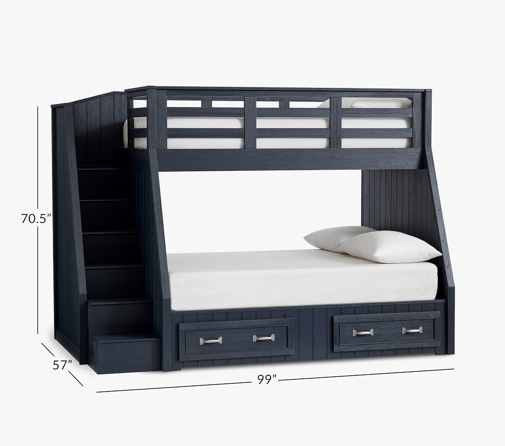 Black bunk beds twin over twin discount
