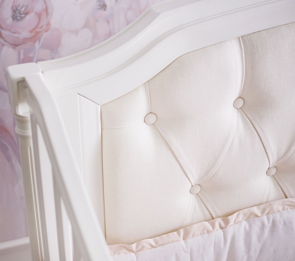 Pottery barn white bed hot sale
