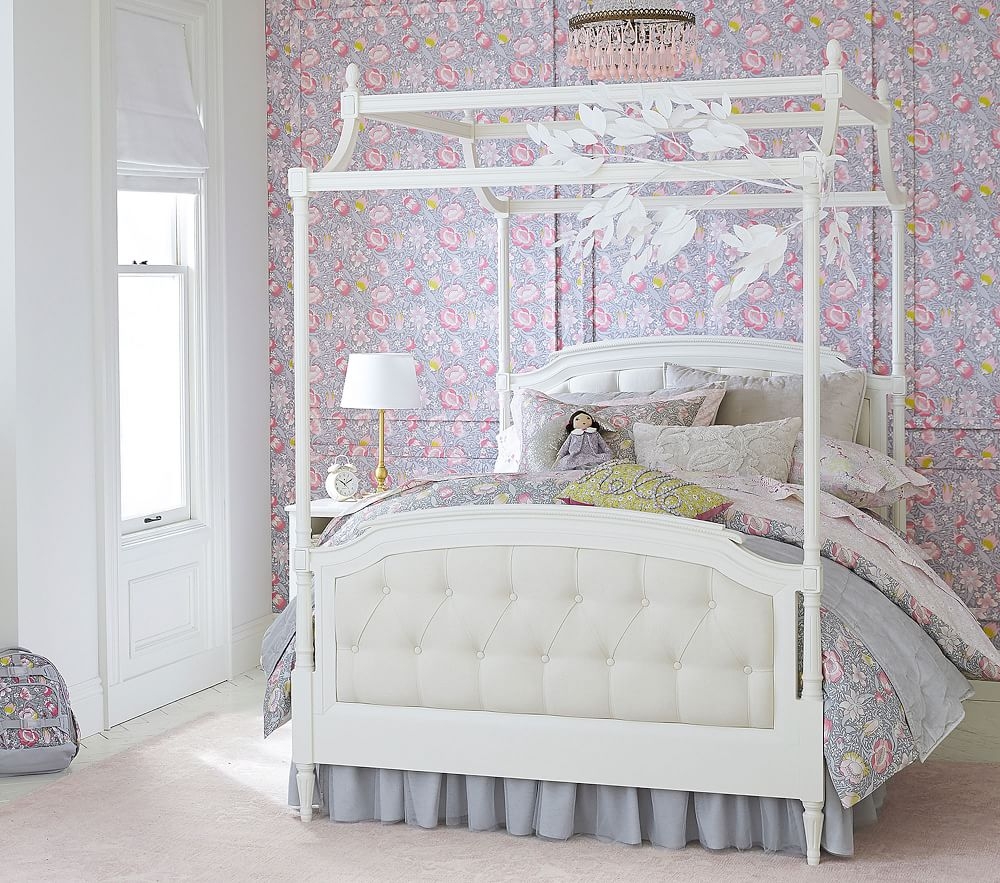 Pottery barn best sale canopy bed