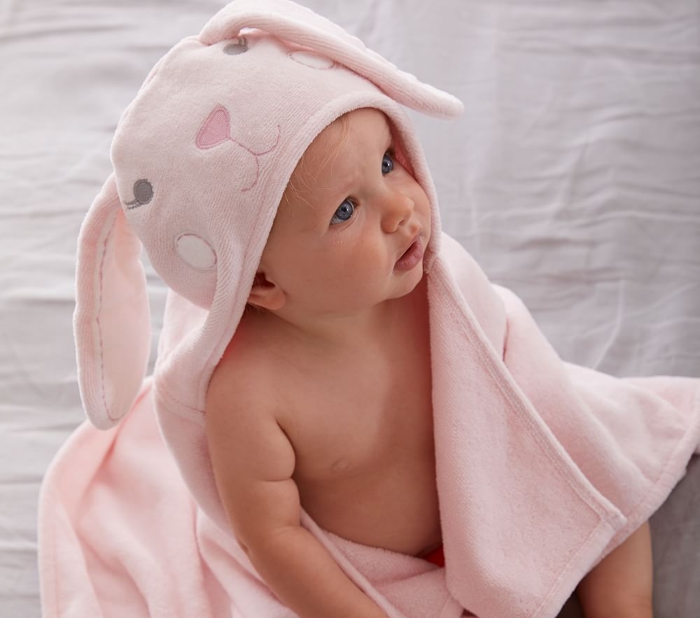 Pottery barn baby hooded towel 2025