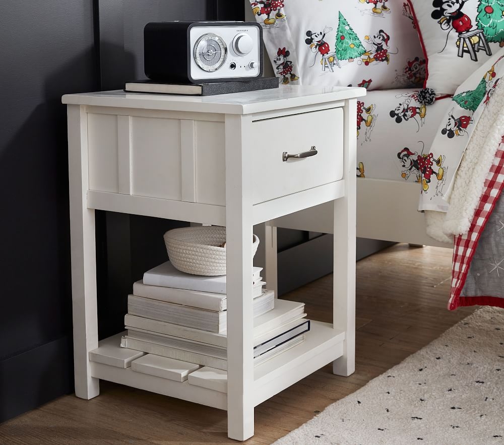 Pottery barn white nightstand top