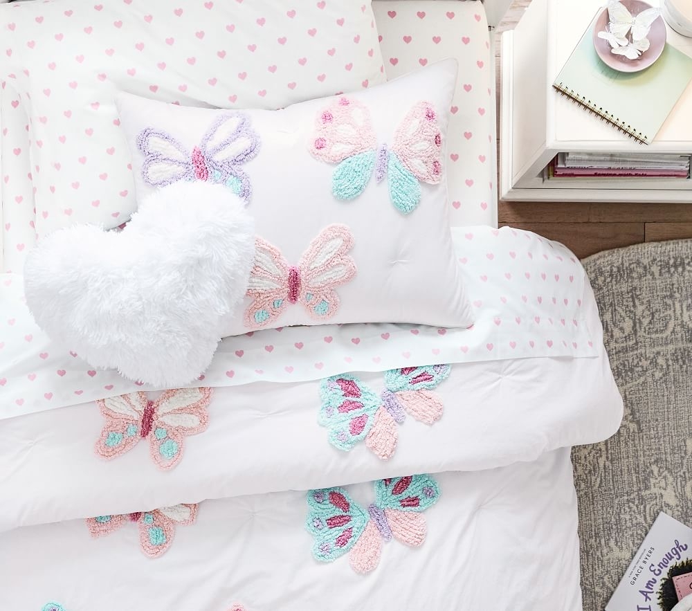Pottery barn butterfly top pillow