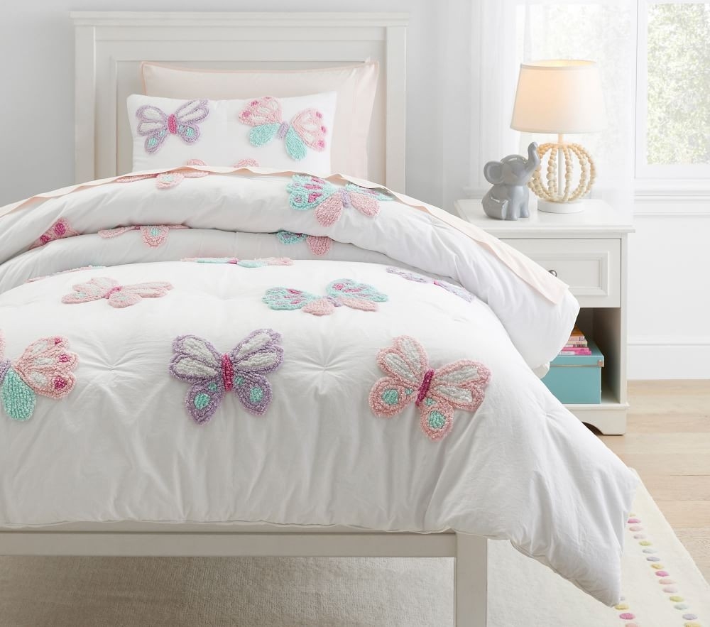 Butterfly comforter hot sale queen