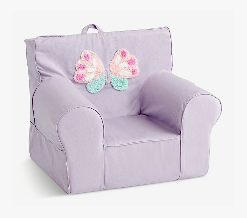 Pottery barn clearance butterfly chair
