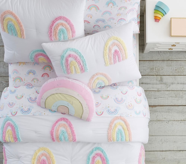 Rainbow shop comforter queen