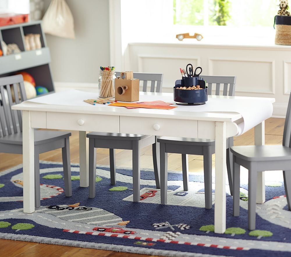 Pottery barn kids play shop table