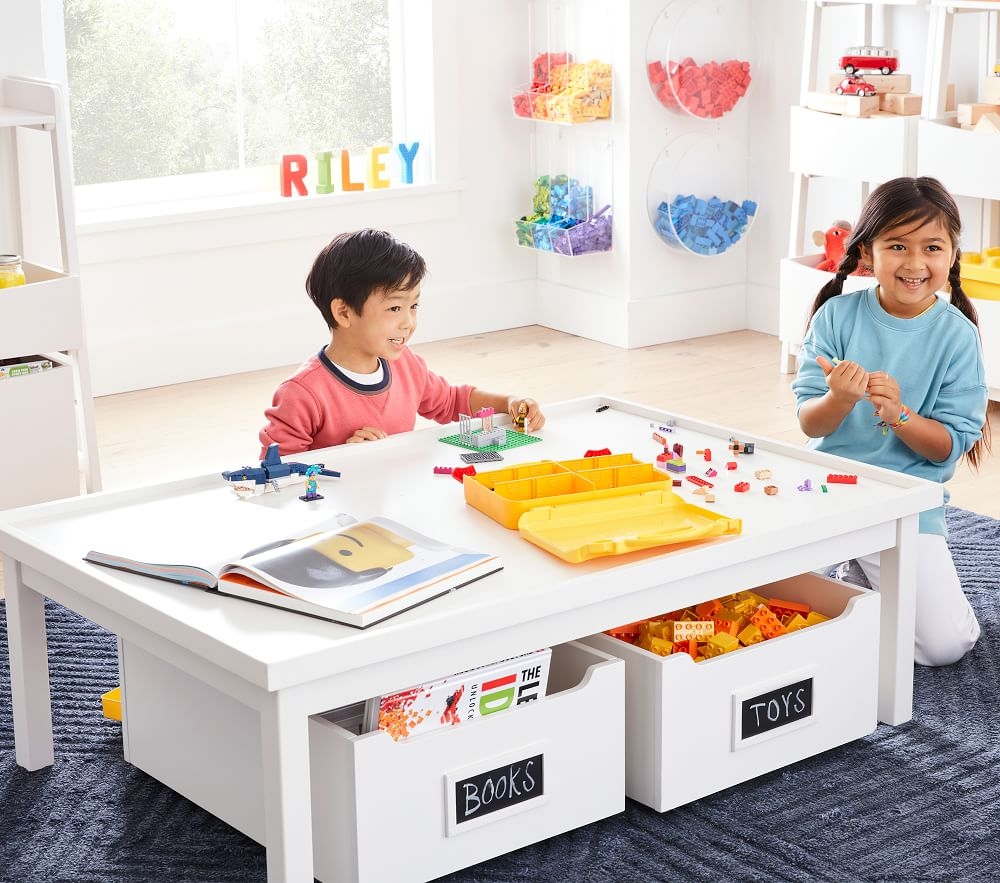 Children's low play table store