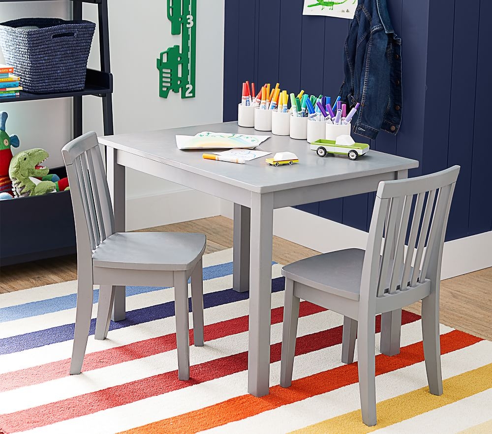 Carolina craft table & 4 chairs set top