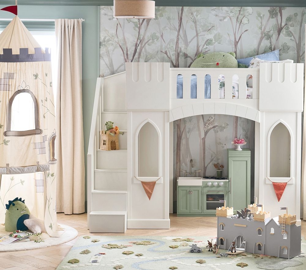 Pottery barn hotsell castle bed