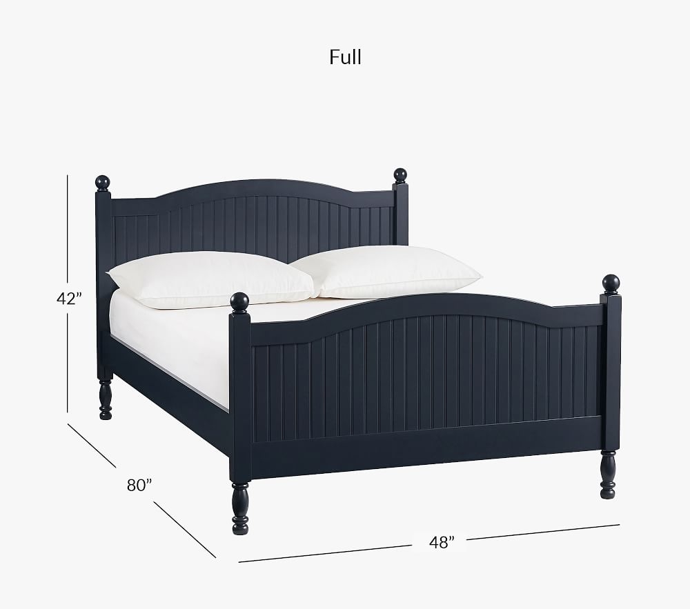 Pottery barn top full size bed