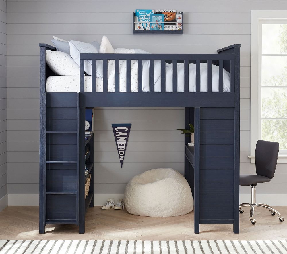 Shop Charlie Loft Bed System online Pottery Barn Kids UAE