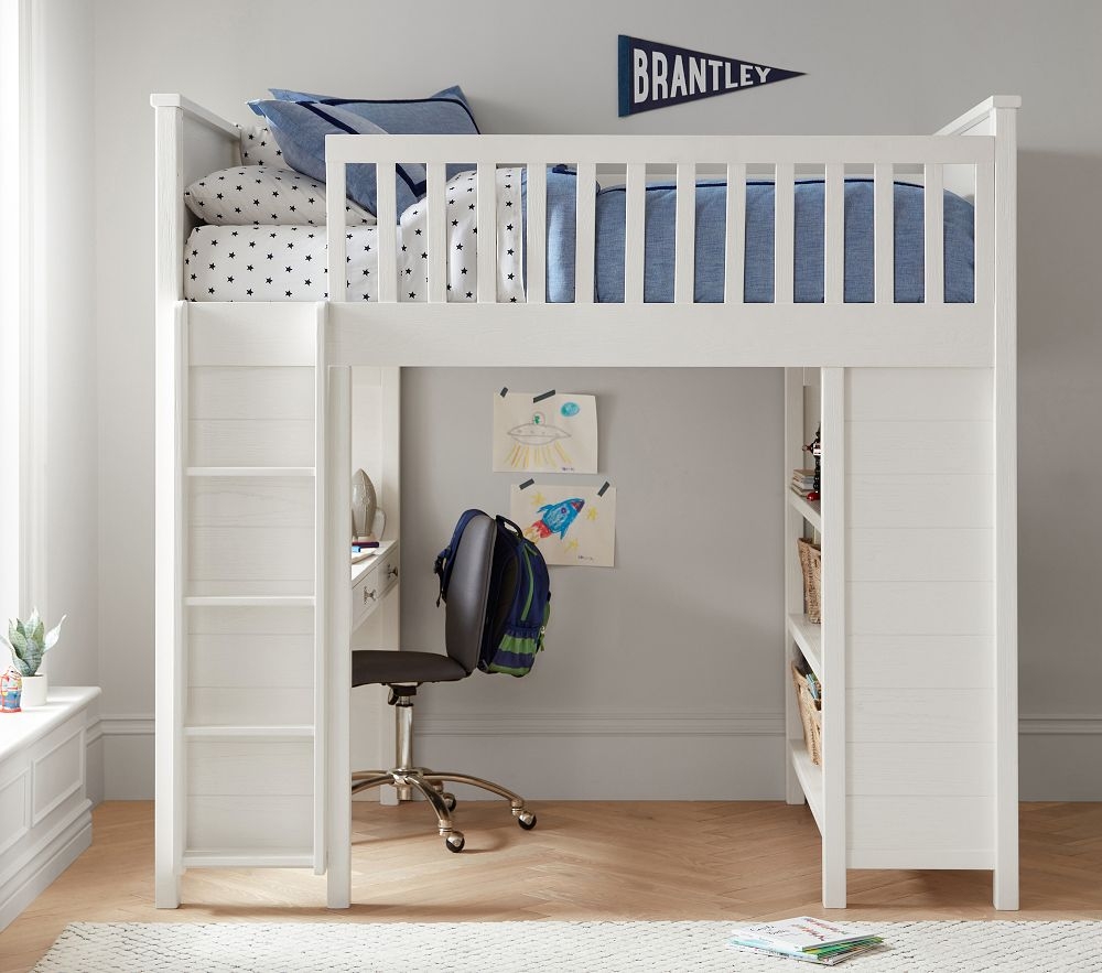 Pottery barn loft best sale beds with desk