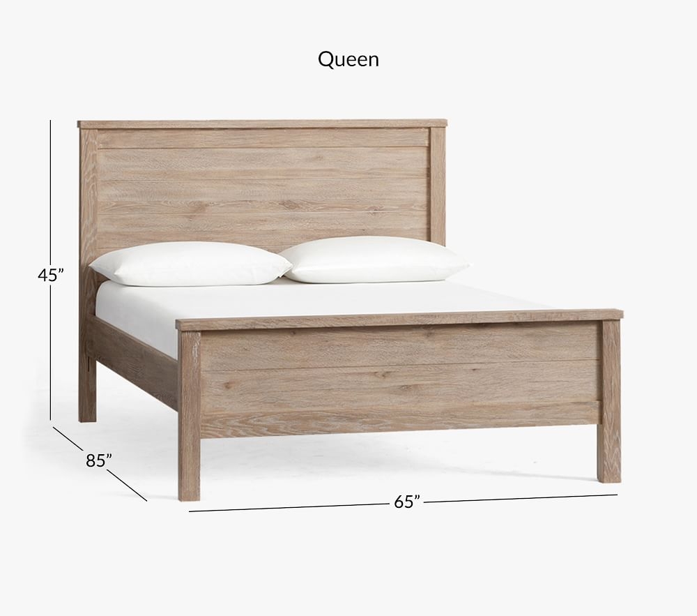 Pottery barn store bed frame queen