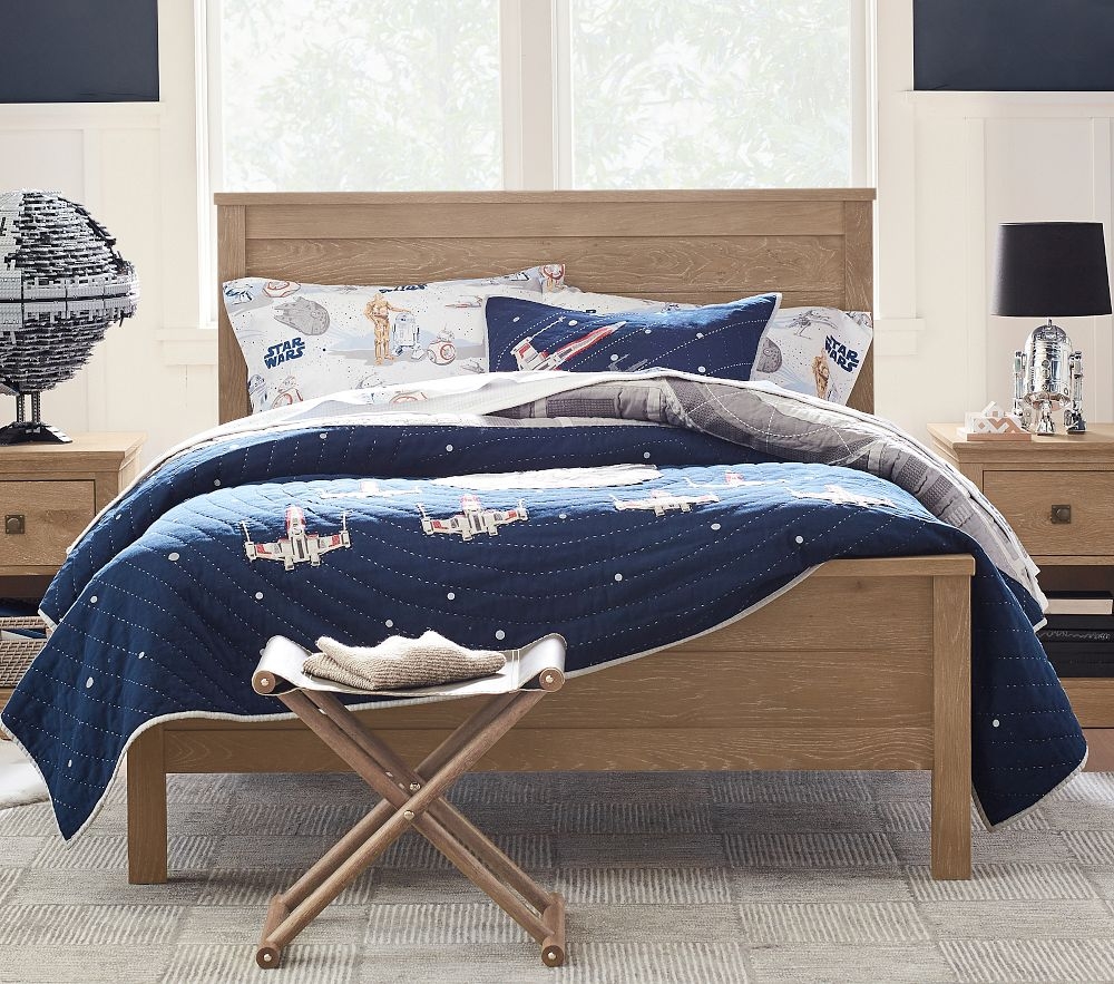 Charlie low clearance footboard bed