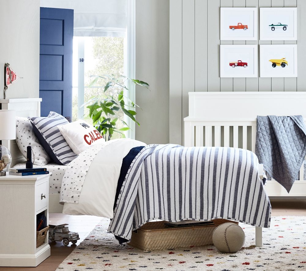 Charlie low clearance footboard bed