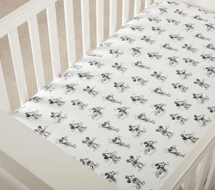 Organic crib shop fitted sheet