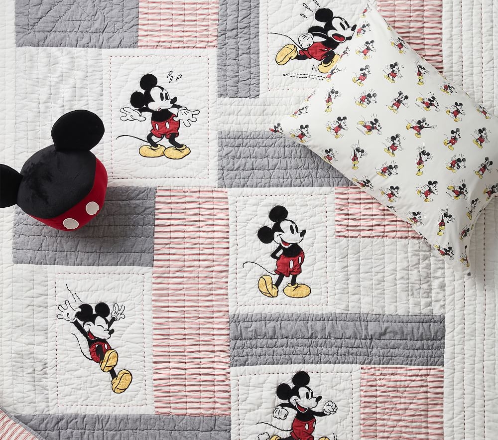 Disney Mickey Mouse Quilt Shams