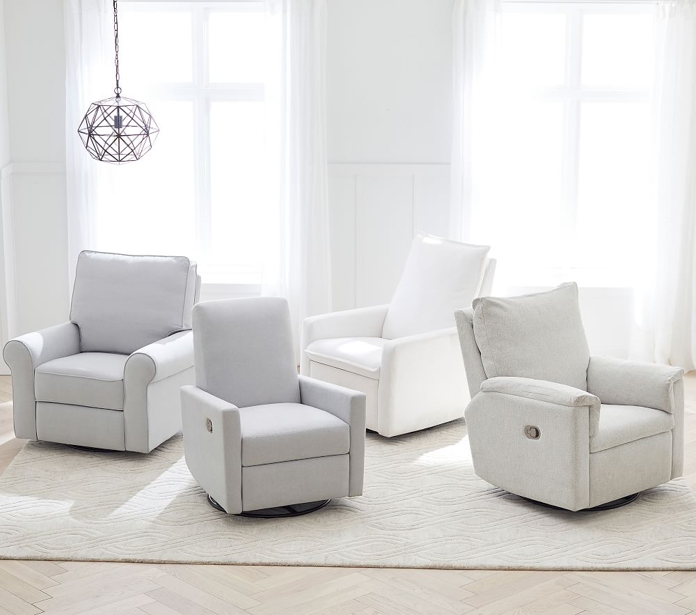 Swivel and deals glider chairs