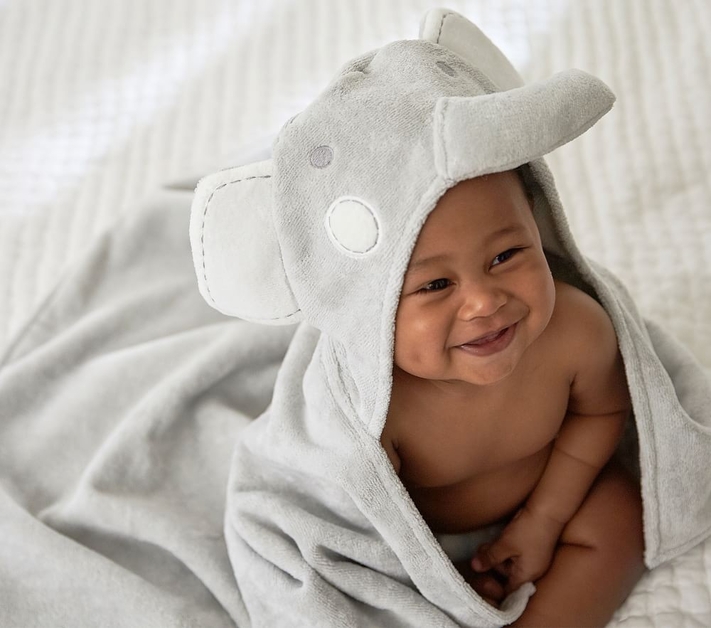 Pottery barn baby hooded towel 2025