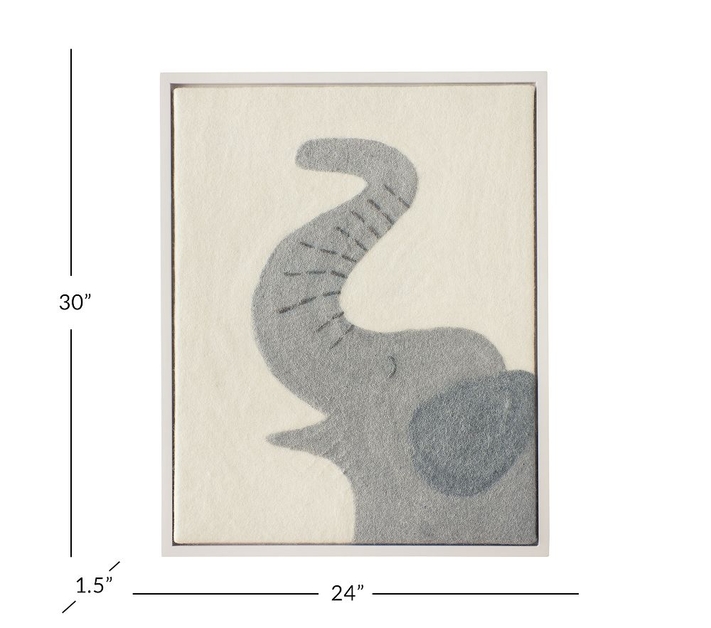 Elephant nursery canvas 2024 art